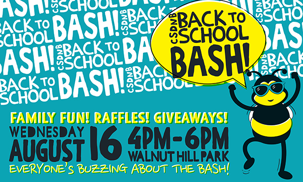 Back to School Bash Graphic